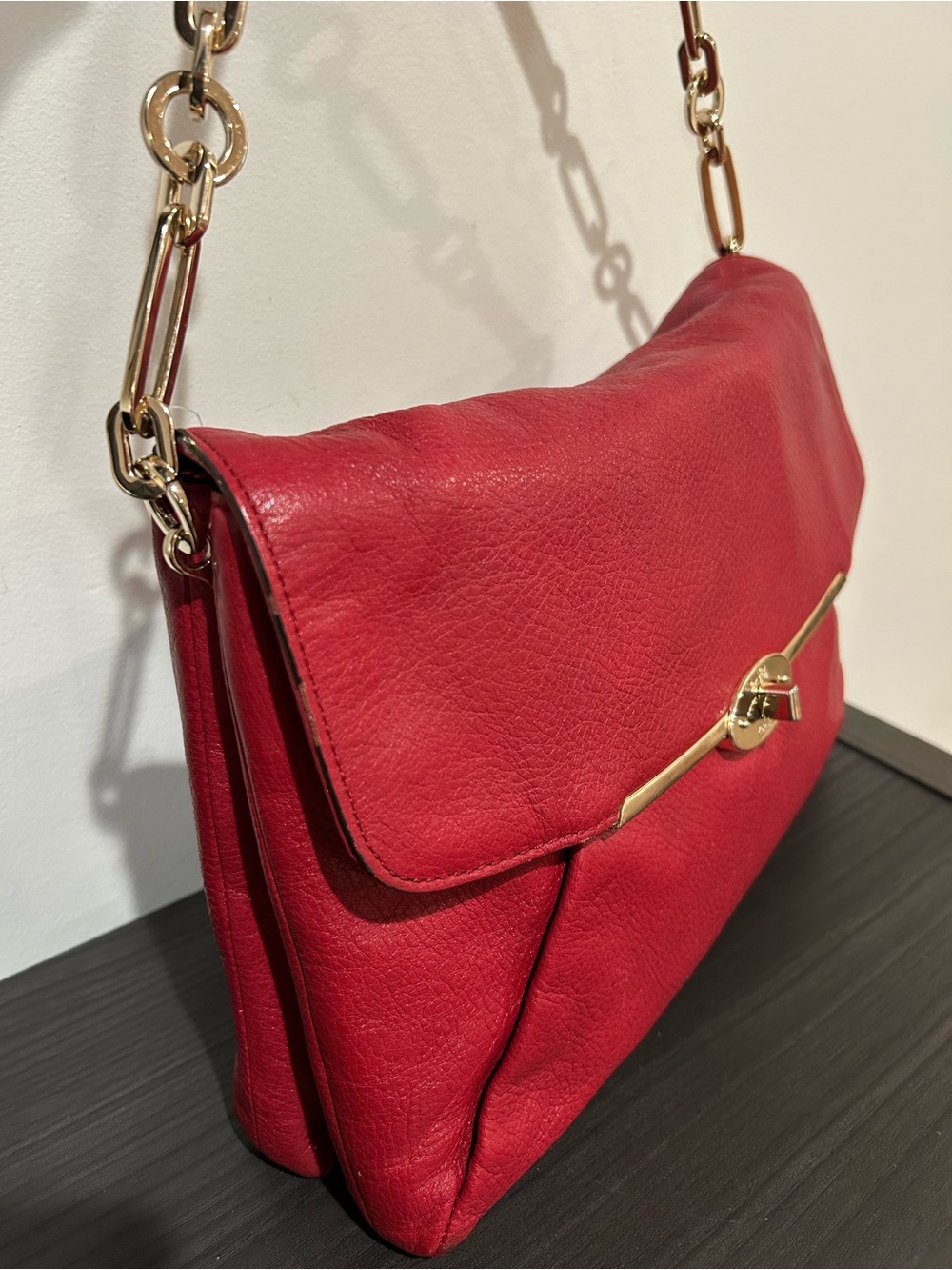 Coach Maddison Red Leather bag GUC - Picture 9 of 16